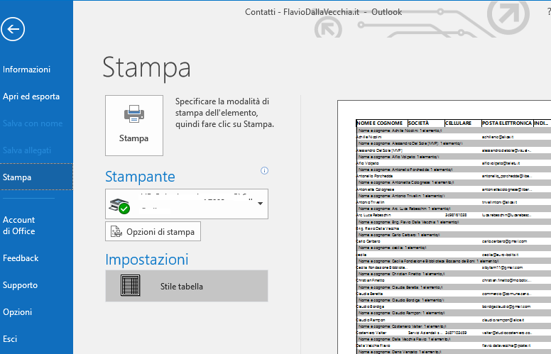 Stampa-Rubrica-Outlook-Flavio-Dalla-Vecchia-consulenza-assistenza-informatica-nuove-tecnologie